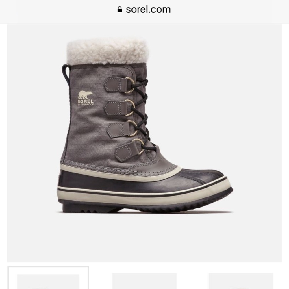 Sorel Women’s winter carnival boot pewter black